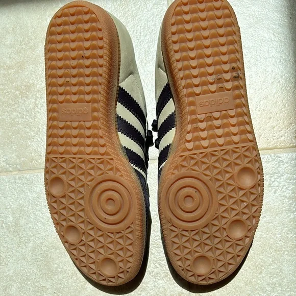 ADIDAS Samba OG Putty Grey/ purple/ silver - Picture 7 of 8